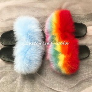 Custom color flip flops slides